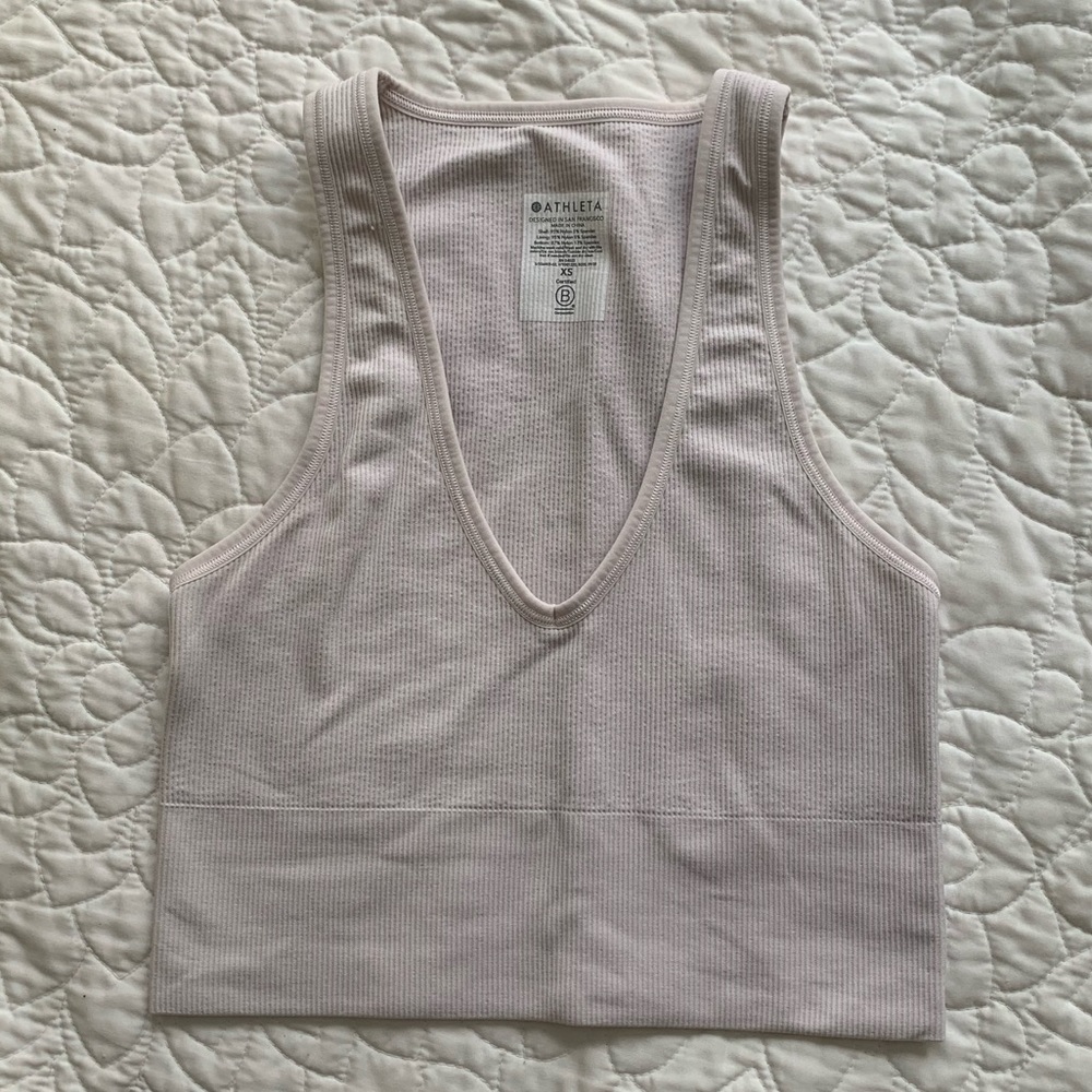 Athleta Aurora Seamless Cropped Rib Rank
